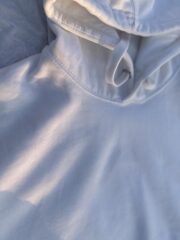 Basic White Oversized Hoodie - Image 2