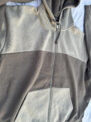 Beige Boohooman Zipper Baggy Fit - Image 3